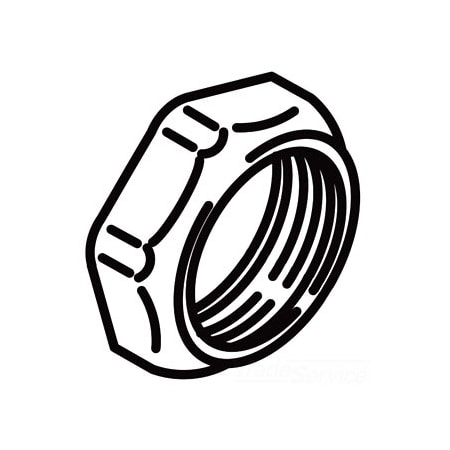 Kohler Nut, 1 1/2-11 1/2 Npsm 28504-BKB